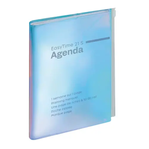 Agenda Semainier bureau Exacompta EasyTime 21 S -15x21 cm