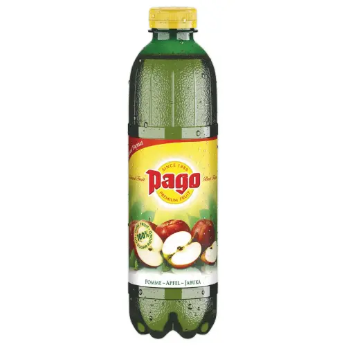 6 Bouteilles de jus de fruits - Pomme - 1L - PAGO 