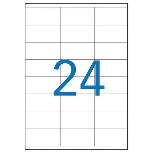 100 Planches d'étiquettes multiusages 70x35 mm - APLI
