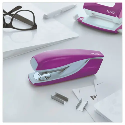 Agrafeuse de bureau WOW - 24/6-26/6 - Violet - LEITZ