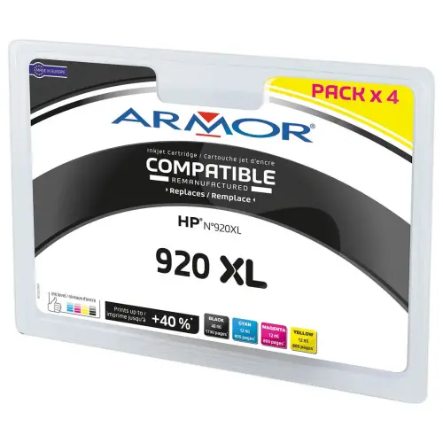 Cartouches eq. HP 920XL - Haute capacit&eacute; - OWA 