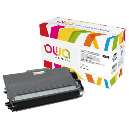 Toner &eacute;q. BROTHER TN-3330 - Noir - OWA 