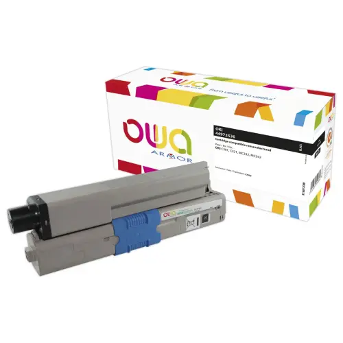 Toner éq. OKI C301 - Noir - OWA
