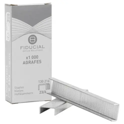 1000 Agrafes 23/6 pour agrafeuses grande capacité