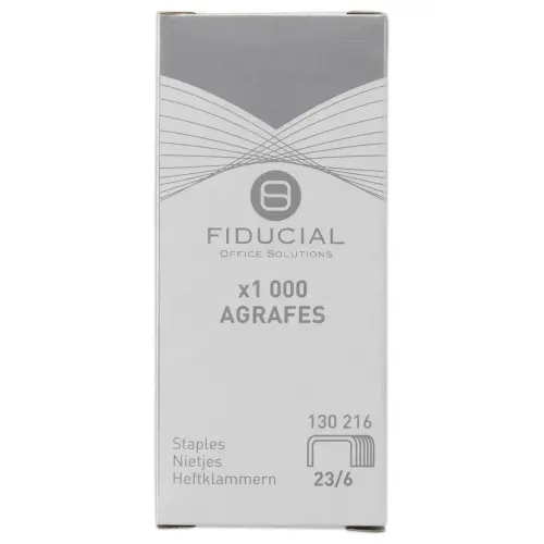 1000 Agrafes 23/6 pour agrafeuses grande capacité