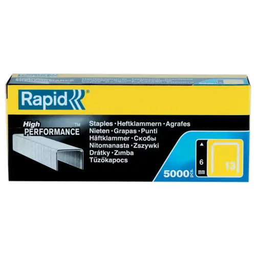 5000 Agrafes pour pistolet cloueur - 13/6 - RAPID