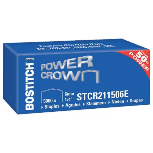 5000 Agrafes STRC 2115-06 pour agrafeuses de bureau - BOSTITCH