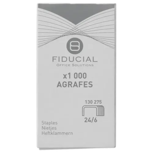 1 000 Agrafes pour agrafeuses de bureau &ndash; 24/6 