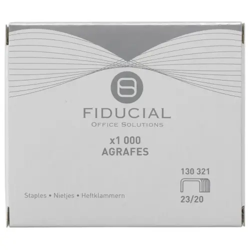 1000 Agrafes pour agrafeuse grande capacité – 23/20