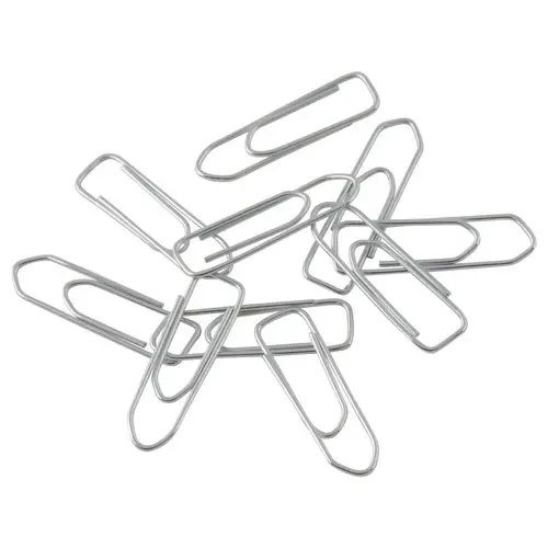 100 Trombones bout "chevron" en acier galvanisé - 25 mm