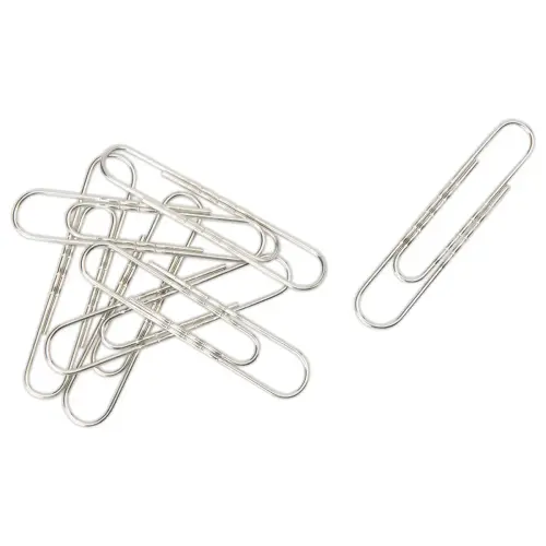 100 Trombones ondul&eacute;s - 7,7 cm 