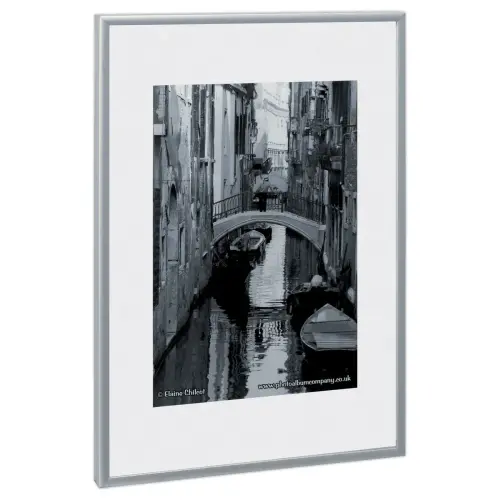Cadre photo TPAC aluminium, format A4,coloris Argent