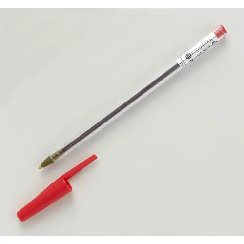 Stylo bille rétractable - Avec grip - Ecriture moyenne - Noir - FIDUCIAL