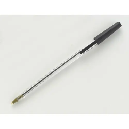 Stylo bille rétractable - Avec grip - Ecriture moyenne - Noir - FIDUCIAL