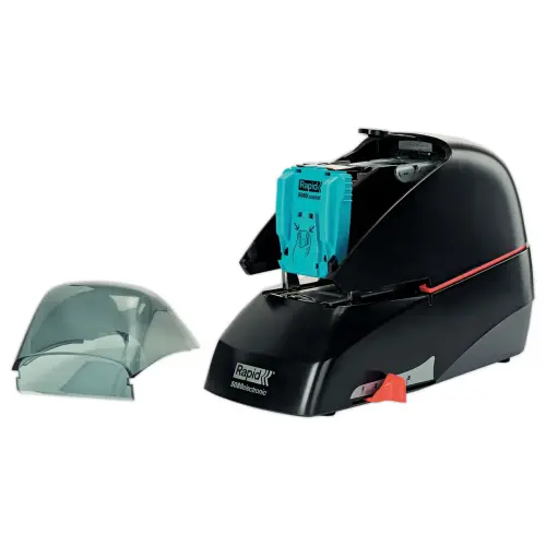 Agrafeuse &eacute;lectrique Supr&ecirc;me R5080 - 80 feuilles - Noir - RAPID 