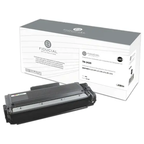 Toner remanufacturé éq. BROTHER TN-2420 - Haute capacité - Noir