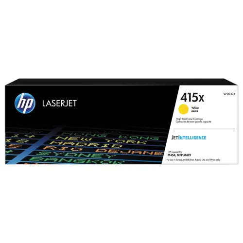 HP 415X W2032X toner jaune