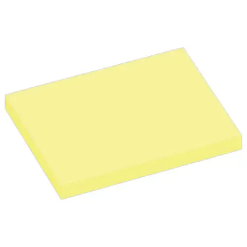 12 Blocs de notes repositionnables - Jaune