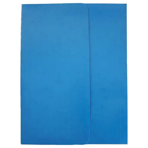 10 Chemises pochettes carte lustrée avec soufflet 250 g