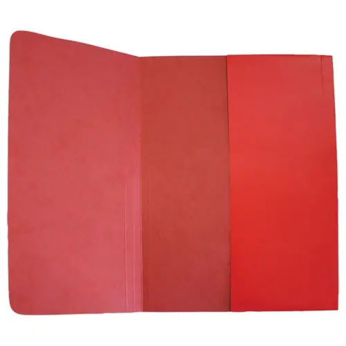 10 Chemises pochettes carte lustrée avec soufflet 250 g
