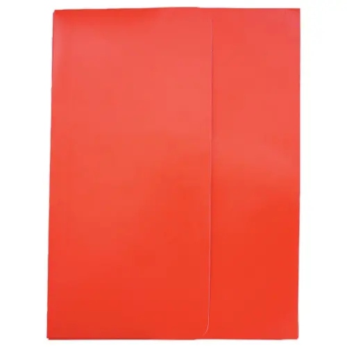 10 Chemises pochettes carte lustrée avec soufflet 250 g