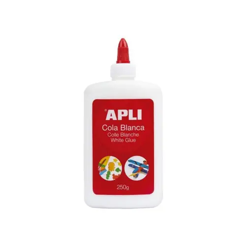 Flacon de colle blanche APLI - 250 gr 