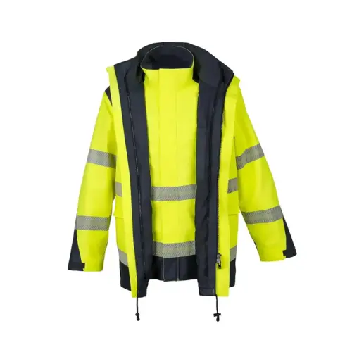 Parka HV 4 en 1 - Taille XXL - Jaune 