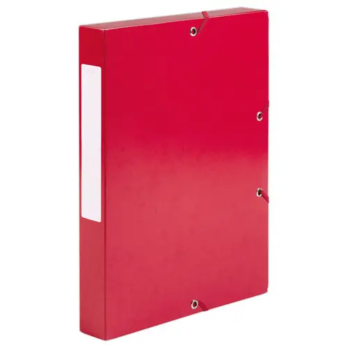 Bo&icirc;te de classement carte  - Dos 4 cm - rouge - ACCESS 