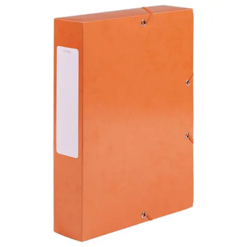 Bo&icirc;te de classement carte  - Dos 6 cm - orange - ACCESS 
