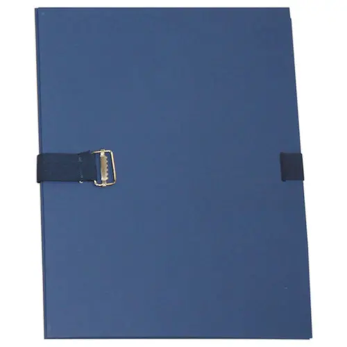 Chemise à sangle avec rabat de pied - largeur max 13 cm - bleu foncé - ACCESS