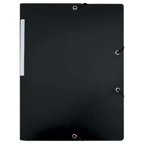 Chemise 3 rabats à élastiques en polypropylène - noir - ACCESS