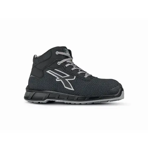 Chaussures de sécurité Morrison - Noir et blanc - Taille 41 - Upower