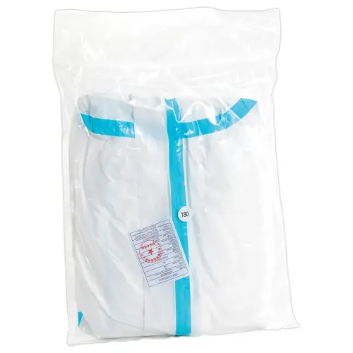 Combinaison de protection m&eacute;dicale - Capuche int&eacute;gr&eacute;e - Taille L 