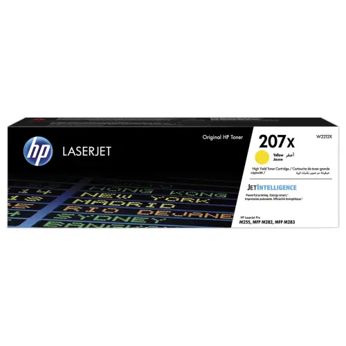 HP 207X W2212X toner jaune Grande capacité