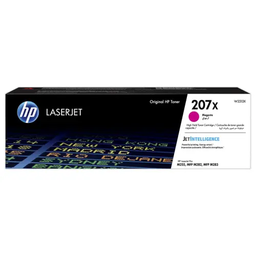HP 207X W2213X toner magenta Grande capacit&eacute; 