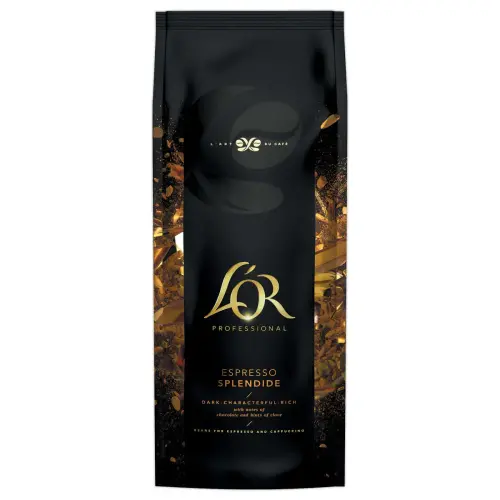 Caf&eacute; en grains L'Or Bio Splendide - 1 kg - L'OR 