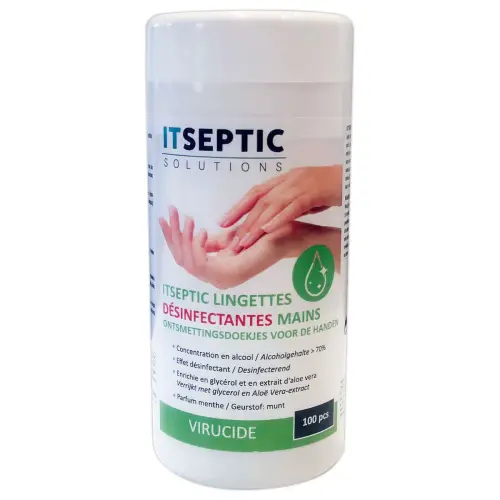 Lingettes désinfectantes ITSEPTIC