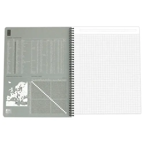 Cahier spirale Essentials - 24x32 cm - seyès 180 pages - OXFORD