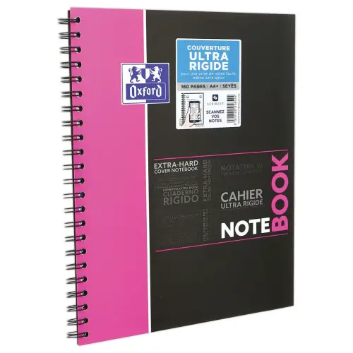 Cahier reliure intégrale Notebook Oxford A4+, seyès 160 p