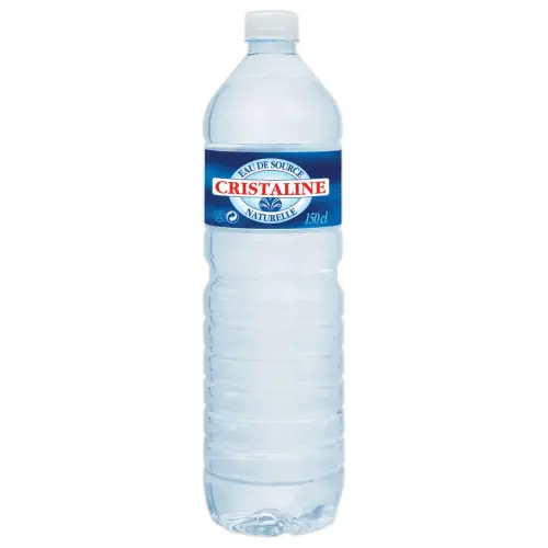 6 Bouteilles d'eau 1.5 L - CRISTALINE