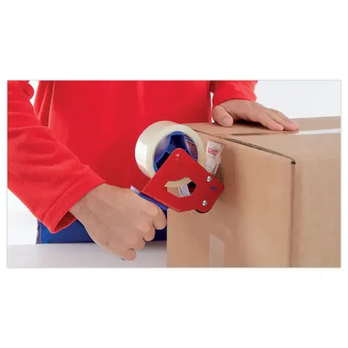 Rouleau d'adhésif d'emballage en polypropylène - Transparent - 100 m x 50 mm - Tesa