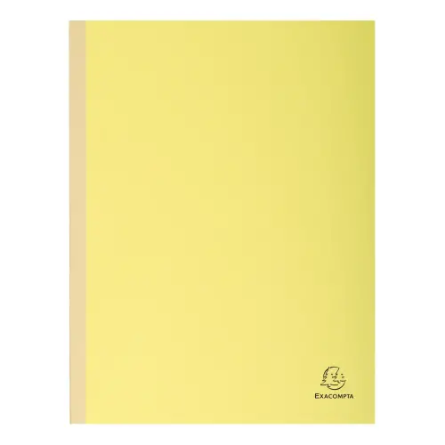 25 Chemises dos toil&eacute; Forever 320g - 24 x 32 cm - Jaune - EXACOMPTA 