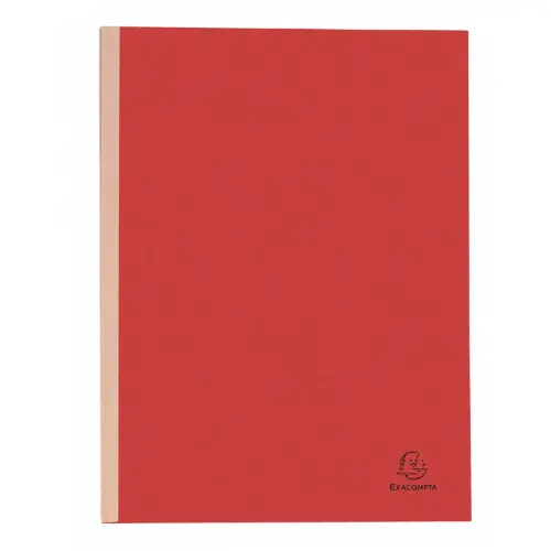 25 Chemises dos toilé Forever 320g - 24 x 32 cm - Rouge - EXACOMPTA