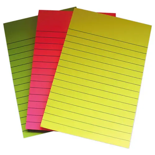 3 Blocs notes repositionnables lignées - 10,1 x 15 cm - FIDUCIAL OFFICE SOLUTIONS