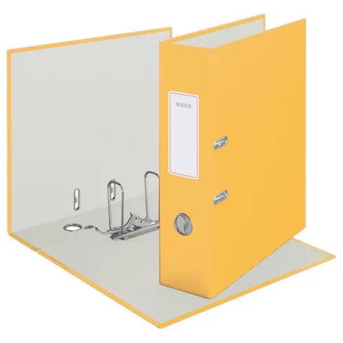 Classeur &agrave; levier 180&deg; Cosy - Jaune - LEITZ 