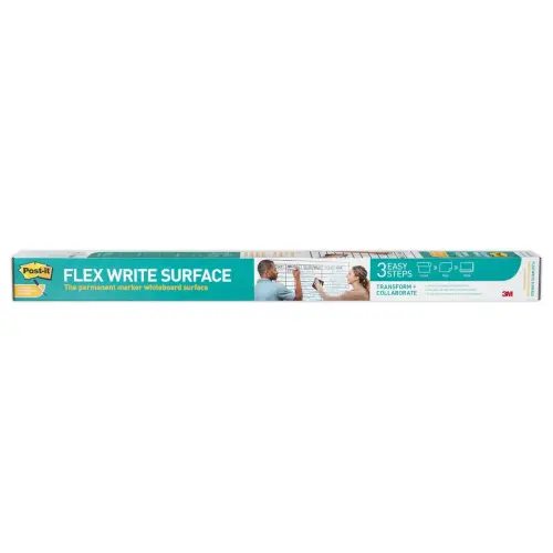 Tableau blanc adhésif souple en rouleaux FlexWrite H 60,9 x L 91,4 cm