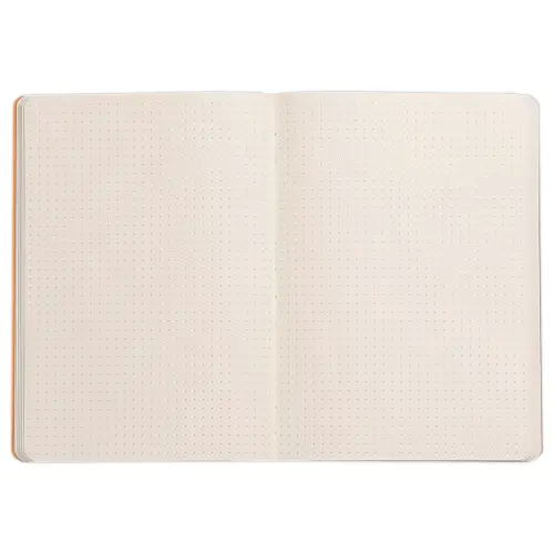 Carnet broché Rhodiarama A5 160 pages - couverture souple - noir - RHODIA