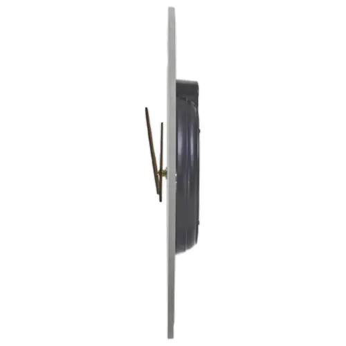 Horloge murale milena grise 30 cm cadran bois