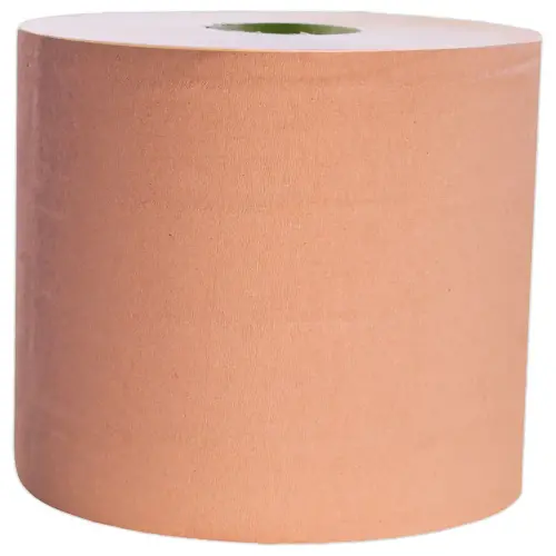 2 Bobines industrielles d'essuie tout type 1000 - Coloris chamois 