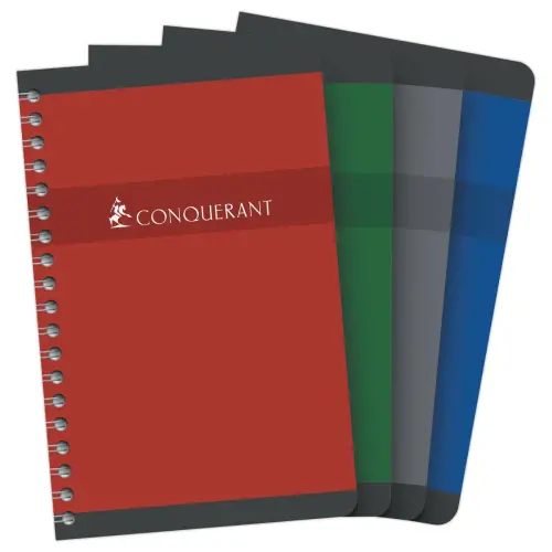 Carnet spirales 11x17cm 100 pages - 5X5 - 70g